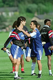 00971 Prints: French Squad Training at Haydon Bridge High School in Northumberland, 9th June 1996
