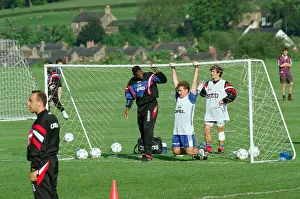 00972 Prints: French Squad Training at Haydon Bridge High School in Northumberland, 9th June 1996