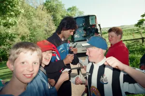 00972 Prints: French Squad Training at Haydon Bridge High School in Northumberland, 9th June 1996