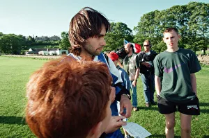 00972 Prints: French Squad Training at Haydon Bridge High School in Northumberland, 9th June 1996