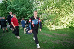 00972 Prints: French Squad Training at Haydon Bridge High School in Northumberland, 9th June 1996
