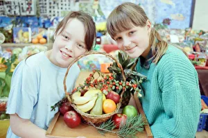 Fruit of the earth... Paddock Junior, Infant and Nursery School pupils Claire Rydings