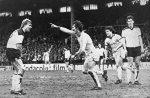 Celebrating Prints: Fulham 2-2 Newcastle, Division Two league match at Craven Cottage