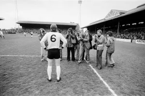Fulham 6 v. Leyton Orient 1 Former England captain Bobby Moores last match