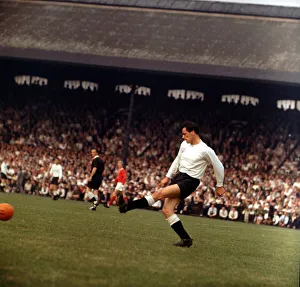 Fulham v Manchester United League Match at Craven Cottage September 1964