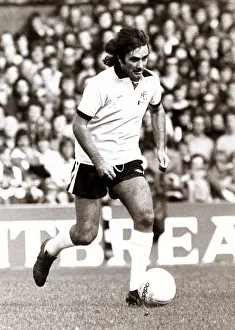 Sporting Legend Prints: Fulhams George Best in action against Wolverhampton Wanderers September 1976