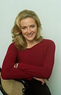 Gabby Yorath TV Presenter October 98 ITV Football presenter