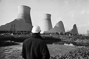 Gales which topped 100 miles an hour battered three giant concrete towers to rubble