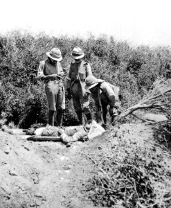 The Gallipoli campaign took place between 25 April 1915 and 9 January 1916