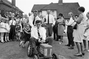 Garden Party at home of Graham Hill, Motor Racing Driver