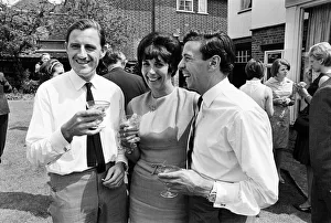 00791 Prints: Garden Party at home of Graham Hill, Motor Racing Driver