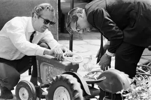 00791 Prints: Garden Party at home of Graham Hill, Motor Racing Driver