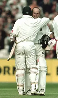 South Africa Prints: Gary Kirsten celebrates double century with Cullinan 1998 Kirsten of South Africa