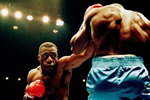 Gary Mason Boxer during his fight with James Pritchard at The Royal Albert Hall