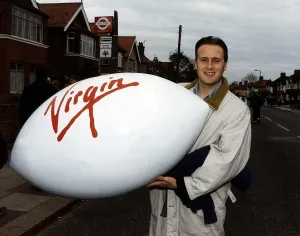 Gary Webster actor starred in Minder on his way to watch rugby at Twickenham