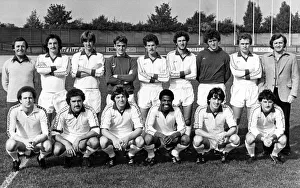 Group Shot Prints: Gatesheads team group - back row (left to right) George Ramshaw (assistant manager)