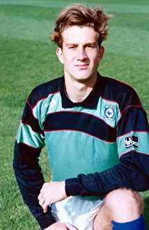 Images Dated 1st January 1992: Gavin Ward, Cardiff City Goalkeeper, 1989 - 1993. 59 Appearances. Circa 1992