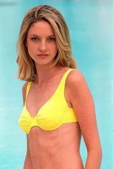 Images Dated 7th July 1996: Gemma Clarke 16 years old from north London finalist in the Elite Model Look Daily Mirror