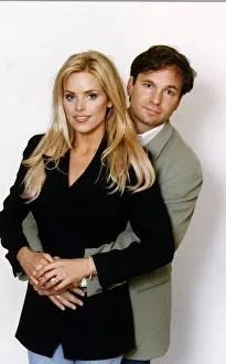 Gena Lee Nolin American actress in Baywatch with boyfriend Greg A&copy;Mirrorpix