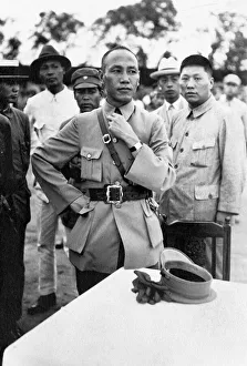 01033 Prints: General Chiang Kai Shek, Commander in chief of Nanking Gpvernment Forces