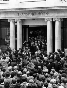 General Election 1964. After a tremendous battle the Labour Party, lead by Mr