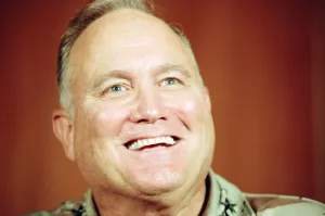 Conference Prints: General Norman Schwarzkopf, commander of United States Central Command