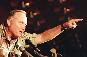 General Norman Schwarzkopf, commander of United States Central Command