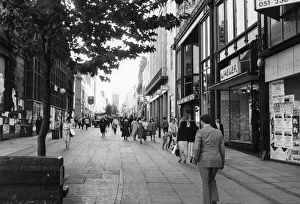 General scene of BoldStreet Liverpool 2nd October 1986