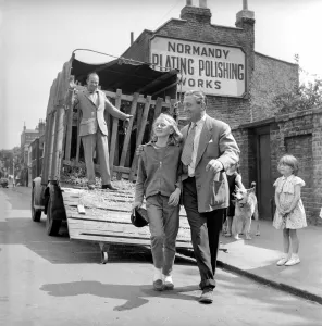 General scene at the Brixton horse auctions. 1961 C48-002