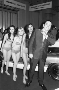 General scenes from the 1971 Earls Court motor show 19th October 1971