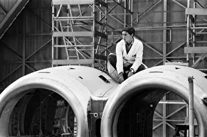 01186 Prints: General scenes at the British Aircraft Corporation works at Brooklands in Weybridge