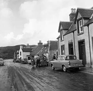 Post Office Prints: General scenes of Lochinver, a village on the coast in the Assynt district of Sutherland