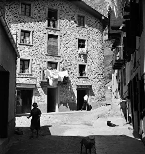 General scenes from the principality of Andorra in the Pyrenees mountain range