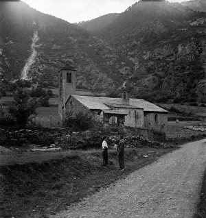 General scenes from the principality of Andorra in the Pyrenees mountain range