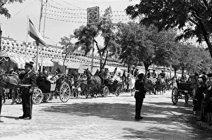 General scenes at Seville Fair. Seville, Spain. April 1966