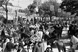01494 Prints: General scenes at Seville Fair. Seville, Spain. April 1966