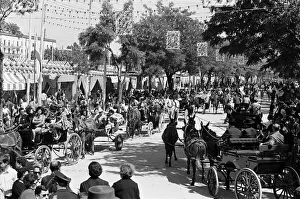 01494 Prints: General scenes at Seville Fair. Seville, Spain. April 1966