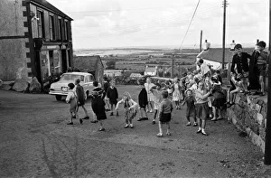General shots of the village Rhiwlas, in Bangor, Gwynedd, Wales