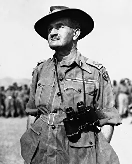 General Slim commander of the British Fourteenth Army in Burma in World War 2 1944