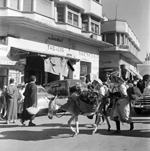 General street scenes in and around Tangier and its markets