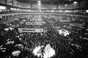 Images Dated 19th October 2010: General view of the 1966London Motor Show 19th October 1966