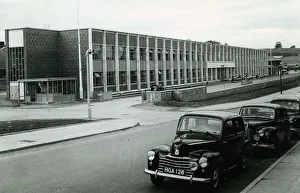 Motors Prints: General view of the new Rolls Royce factory in East Kilbride, Scotland June 1954