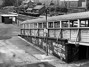Tracks Prints: A general view of Pelaw Railway Station which was one of the most picturesque stations