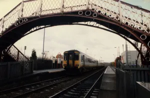 A general view of Prudhoe Railway Station on the Newcastle to Carlisle line on 26th May