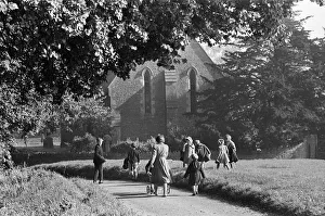 General views of Kington Langley, a village north of Chippenham in Wiltshire