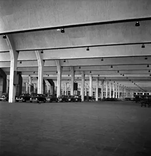 General views of the production line at the volkswagen factory producing Beatle cars in