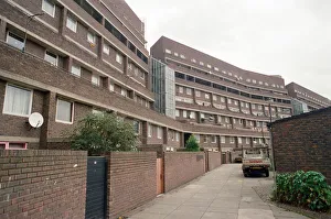 General views of Southwyck House Housing Estate aka Barrier Block