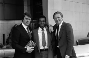 Geoff Hurst, Pele and Bobby Moore March 1982 all feature in the new video showing all