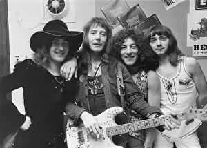 Geordie, the former band of Brian Johnson lead singer of the rock group AC / DC