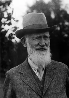 Playwright Prints: George Bernard Shaw author writer playwright June 1932